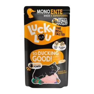 Lucky Lou SUPERMONO DUCK con estratto di mirtillo e cozze dalle labbra verdi - 125 g