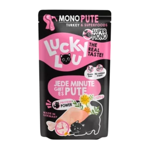 lucky lou supermono tacchino con olivello spinoso e calendule 125 g