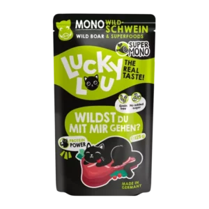 Lucky Lou SUPERMONO WILD PIG with cranberries & nettle - 125 g