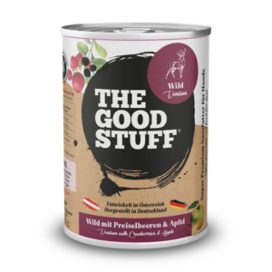 THE GOODSTUFF Cervo con mirtilli rossi e mele - 400 g