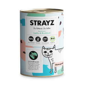 STRAYZ Salmon & Broccoli - 400 g