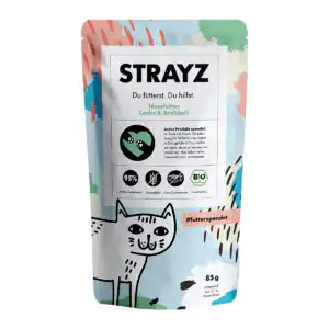 STRAYZ Salmon & Broccoli - 85 g