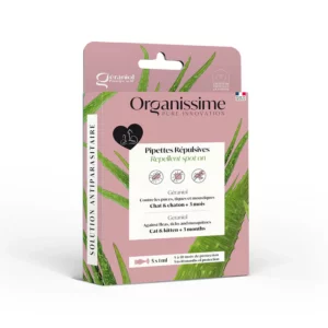 Organissime repellente per zecche per gatti - pipetta 5 x 1 ml