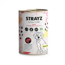 STRAYZ Manzo con patate dolci, carote e pere - 400 g