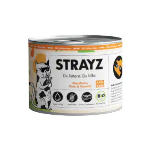 STRAYZ Tacchino e carote in salsa - 200 g
