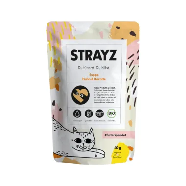 STRAYZ Suppe - Huhn & Karotte - 40 g