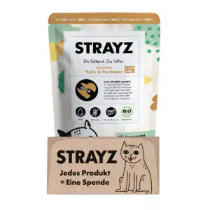 STRAYZ pollo e pastinaca in salsa - 85 g