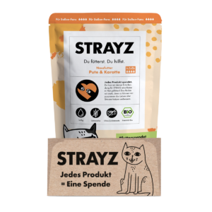 STRAYZ Turkey & carrot in sauce - 85 g