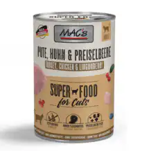 MAC’s SUPERFOOD - Turkey, Chicken & Cranberry - 400g