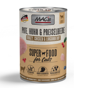 MAC's - SUPERFOOD - Turkey, Chicken & Cranberry - 400g