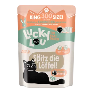 Lucky Lou POULTRY & RABBITS with apple - 300 g