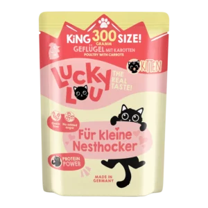 Lucky Lou KITTEN - POULTRY with carrot - 300 g