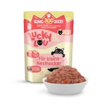 Lucky Lou KITTEN - POULTRY with carrot - 300 g