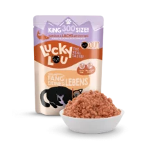 Lucky Lou POULTRY & SALMON with zucchini - 300 g