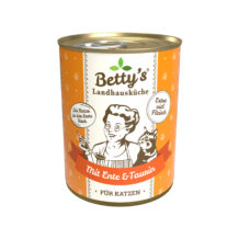 Betty's Landhausküche - Multipack - without fish - 6 x 400 g - 2400 g