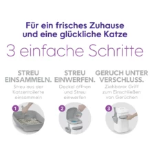 LitterLocker Platinum stainless steel cat litter disposal bucket
