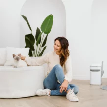 LitterLocker Platinum stainless steel cat litter disposal bucket