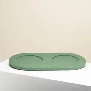 PINO Sottobicchiere per ciotole per gatti - Verde