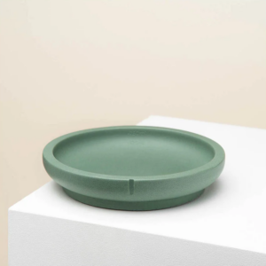 PINO Ecuelle plate pour chat - diamètre 18 cm - Vert