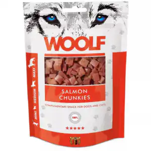 WOOLF Salmon Chunkies - 100 g