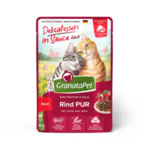 GranataPet in Sauce Rind PUR - 100 g