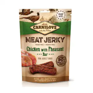 CARNILOVE MEAT JERKY - Huhn mit Fasan - 100 g