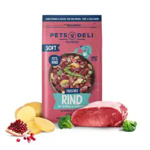 PETS DELI Classic Soft - Frisches Rind - 2 kg