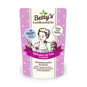 Betty’s Landhausküche KITTEN - Hühnchen mit Pute - 100 g