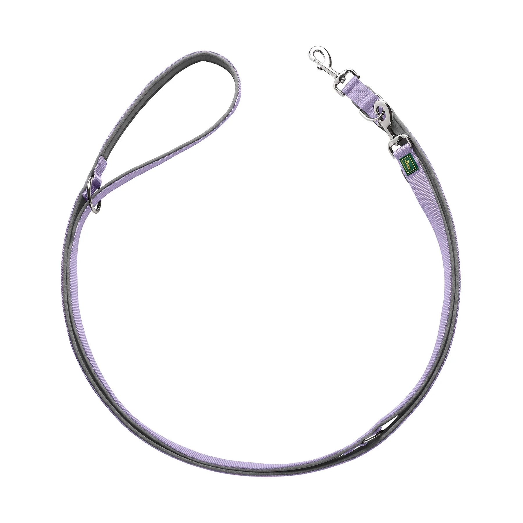 HUNTER Verstellbare Führerleine Neopren - 15/200 - Lavendel