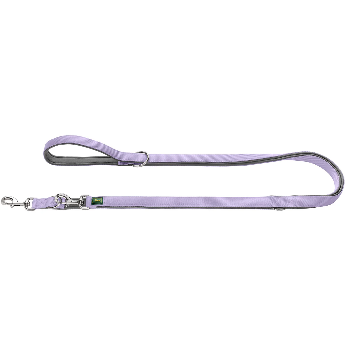 HUNTER Verstellbare Führerleine Neopren - 15/200 - Lavendel – Bild 2