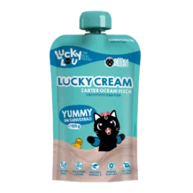 Lucky Lou LUCKY CREAM - KITTEN - Zarter Ocean-Fisch - 125 g